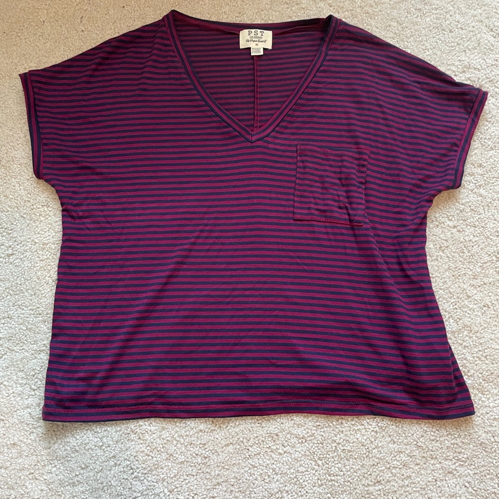 Project Social T XS Striped T-Shirt